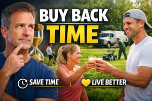 Health and productivity lifestyle concept showing buying back time for family and fitness in Shirley MA